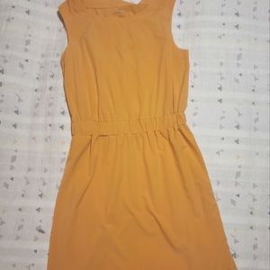 Light Golden Yellow dress. Very soft and stretchy. Like new!